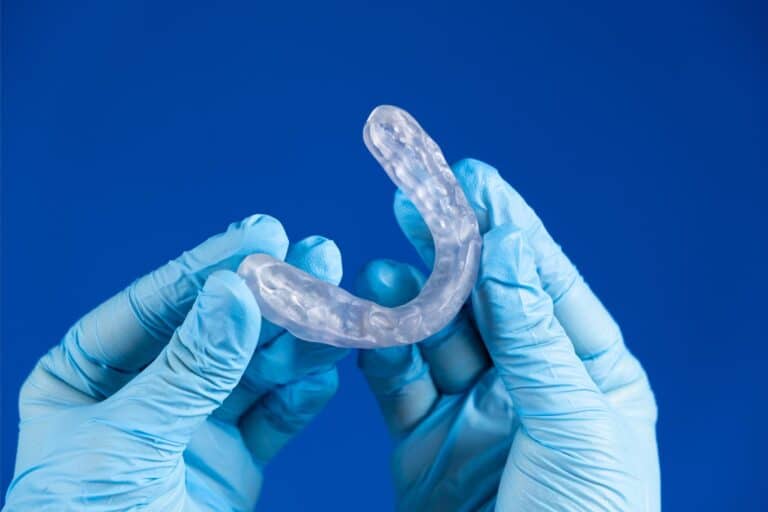 Athletic mouthguard for braces during sports