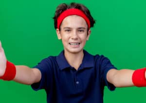 Proper mouthguard care for braces athletes
